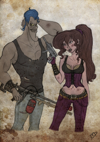 Illustration for article titled If Disney Characters Were In The Middle of a Zombie Apocalypse